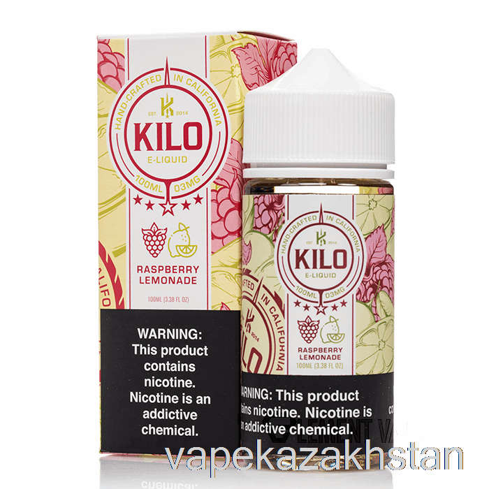 Vape Kazakhstan Raspberry Lemonade - Kilo Revival - 100mL 3mg
